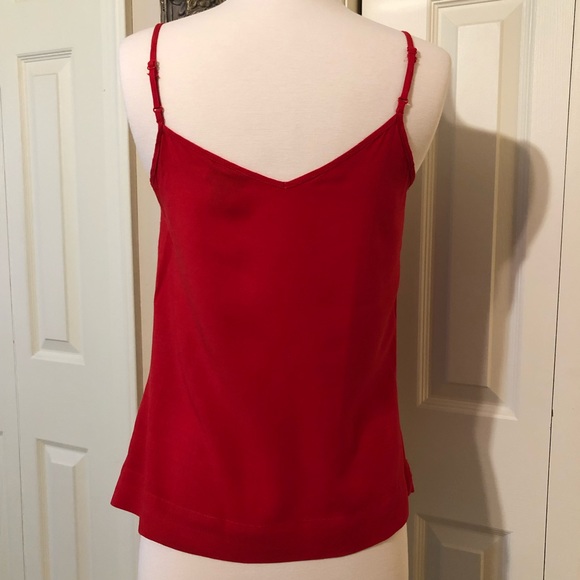Mossimo Ruffled Red Cami - Picture 2 of 5
